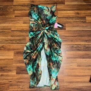 long dress from pretty little thing size 12